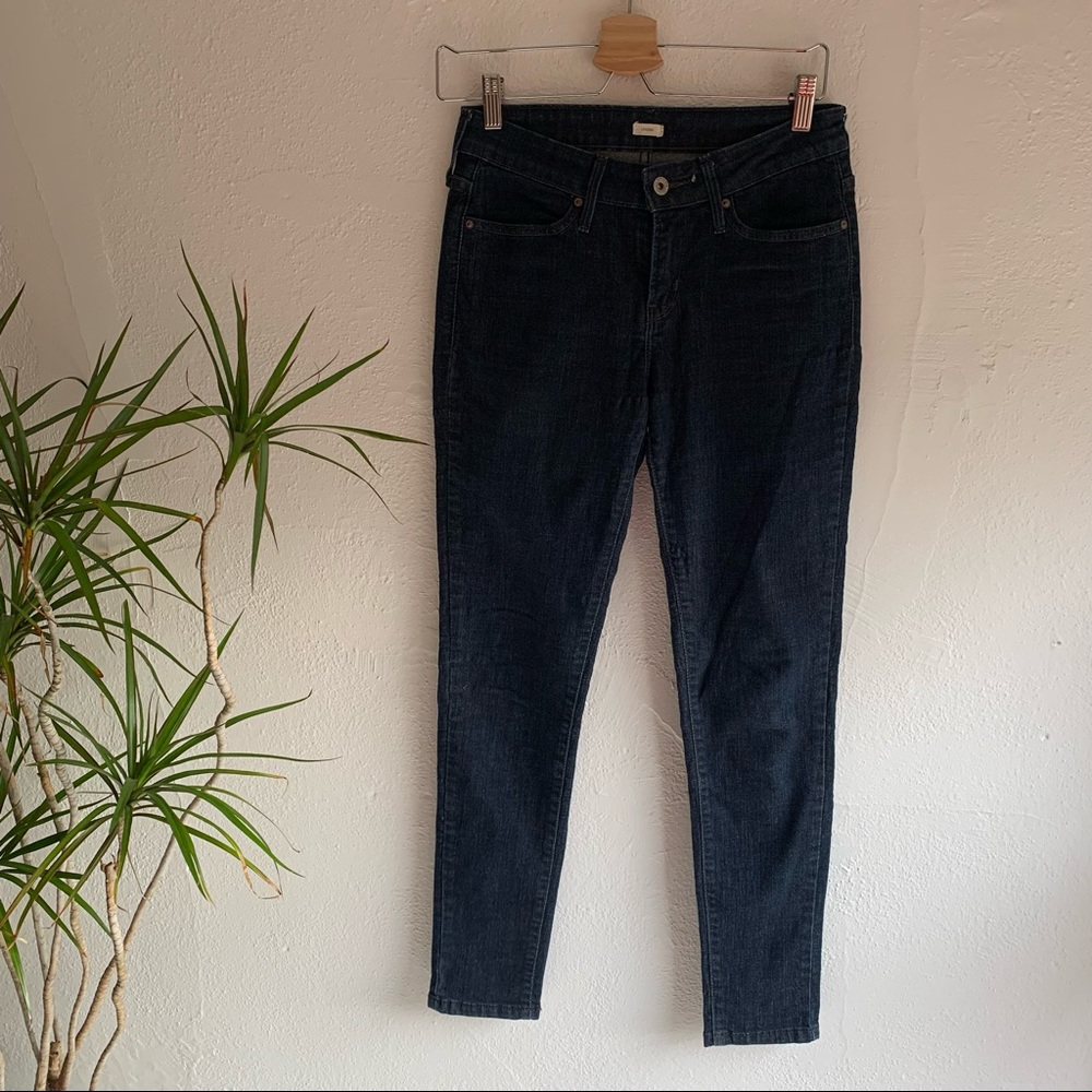 Levi’s | Skinny Dark Wash Legging Jeans - W28 X L32 - Picture 6 of 8